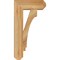 Ekena Millwork Imperial Craftsman Rough Sawn Bracket, Western Red Cedar, 4"W x 14"D x 26"H BKT04X14X26IMP04RWR - alternate 3